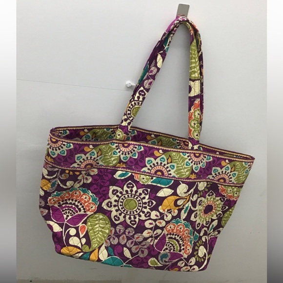 Handbags - Vera Bradley Grand Tote in Plum Crazy